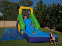 14’ Water Slide with pool
