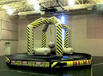 Human Demolition Zone Similar to a 4 person joust with huge inflatable wrecking ball.
