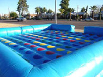 20x20 Inflatable Twister with Spinner Board