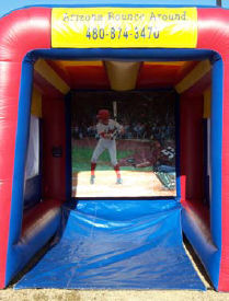 Inflatable Speed Cage with Digital Radar Speed Display