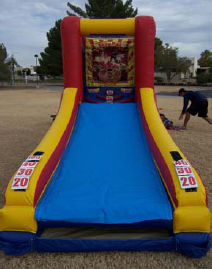 Inflatable Skee Ball