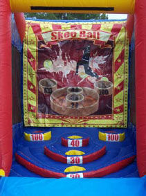 Inflatable Skee Ball