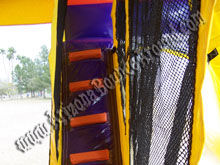 4&1 Girl Thing Bouncer with 14' Slide and basketball Hoop Inside
