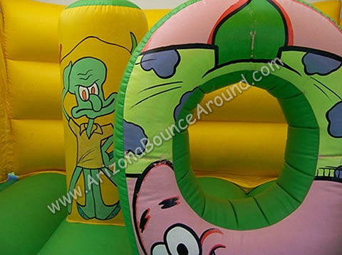 Inflatable Sponge Bob Bounce House Rental, Sponge Bob Jumpy, Sponge Bob Jumper rental in Scottsdale, AZ