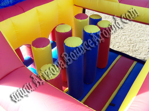 inflatable obstacle course rental for backyards in phoenix, Arizona