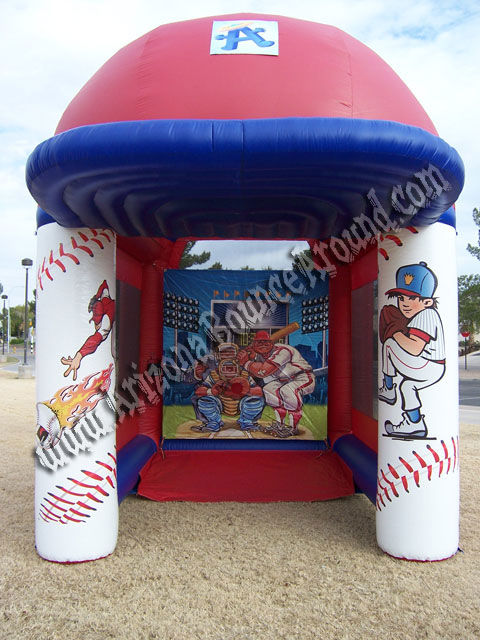 Deluxe Inflatable Speed Cage with Digital Radar Display