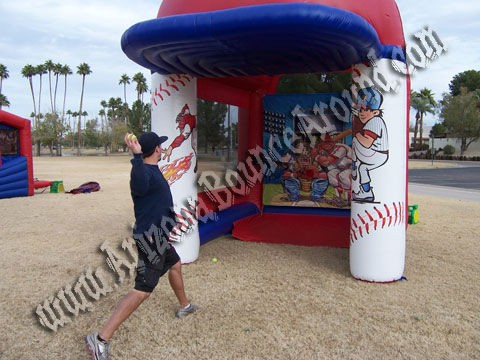 Deluxe Inflatable Speed Cage with Digital Radar Display