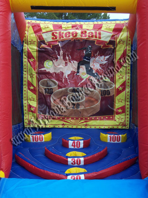 Inflatable Skee Ball game rental in Chandler AZ