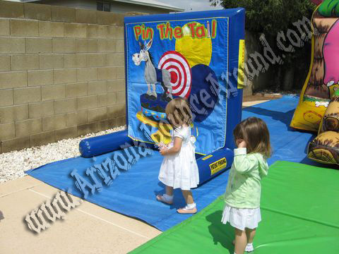 Pin the tail on the donkey Carnival game rental Phoenix az, party idea rental phoenix, Scottsdale az, Arizona, pin the tail on the donkey game rental phoenix, scottsdale