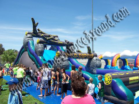Huge Inflatable water slides rental in Phoenix 