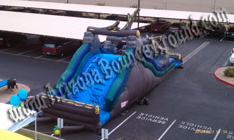 Big inflatable water slide rental for kids birthday parties in Phoenix az