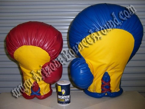 giant boxing gloves - inflatable boxing ring rental in phoenix, arizona