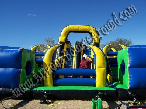 big inflatable obstacle course rental in phoenix, Arizona