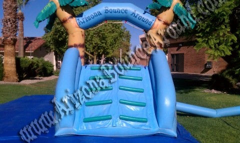 small inflatable waterslide rental phoenix Chandler Arizona AZ inflatable waterslide rental phoenix az