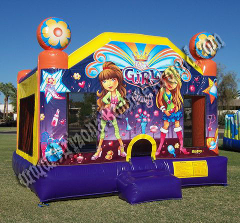 15X15 Girl Thing Inflatable Bouncy Jump House Rental