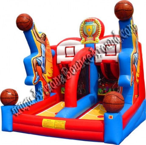 Deluxe Inflatable Basketball Shootout  