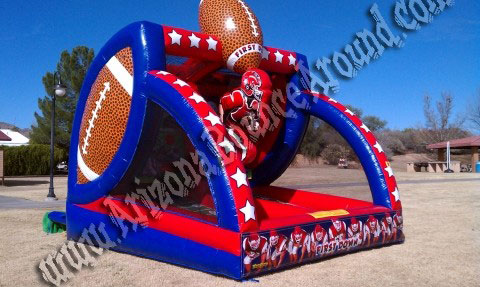 Deluxe Football Throw Game rental