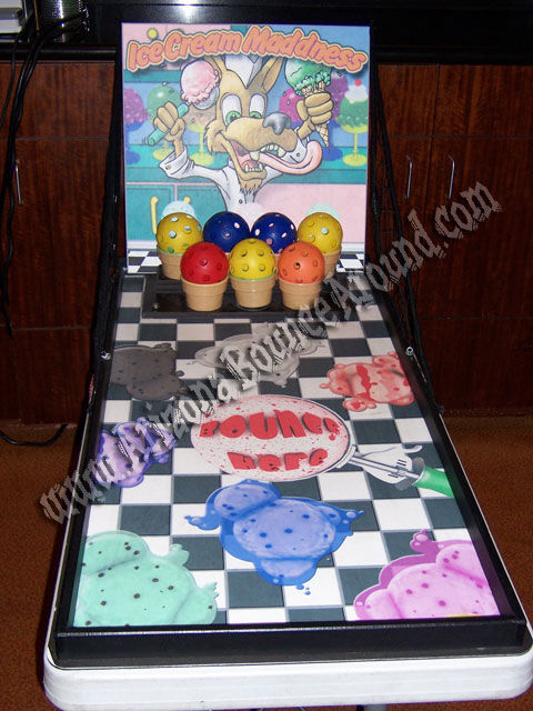 Ice Cream Toss carnival game rental