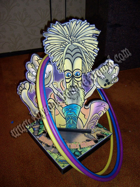 Tiki Man Hoop Toss Carnival game rental