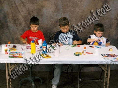 8\' Table Disposable Table Linens