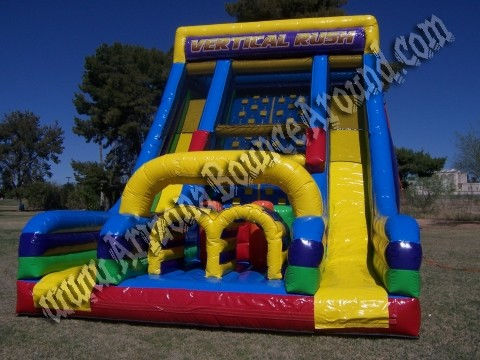 22’ Tall Vertical Rush Obstacle Course Rental