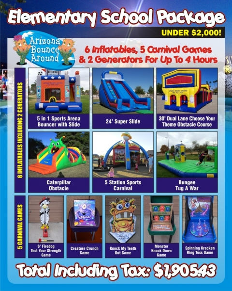 Carnival Party Package Under $2000.00