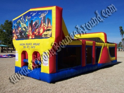 30’ CYT Robot, Transformers Obstacle Course Rental 
