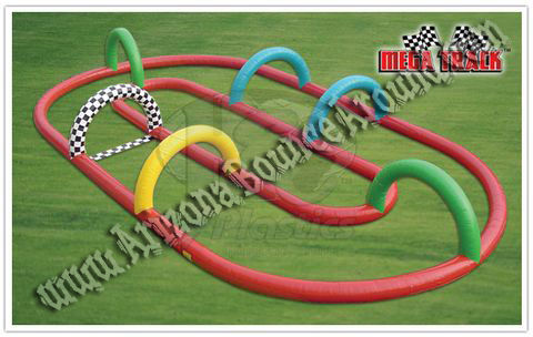 Mega Inflatable Race Track Rental