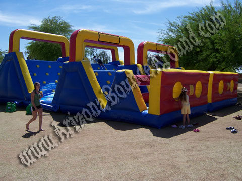 Dual Extreme Obstacle Course Rental