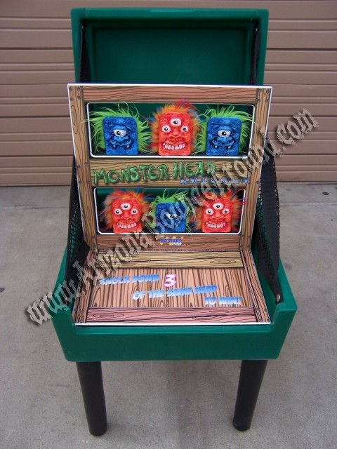 Monster Knock Down Carnival Game Rental
