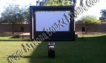20 X 16 Outdoor Movie Projection Screen Rental