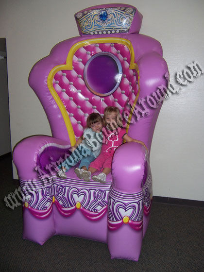 Louis Vuitton Throne Chair - Bounce House & Inflatable Hire in