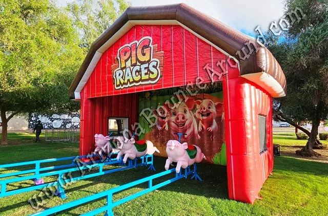 Giant Pig race game rental Phoenix