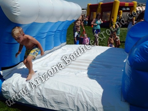 Tallest inflatable water slide in world' in Gilbert