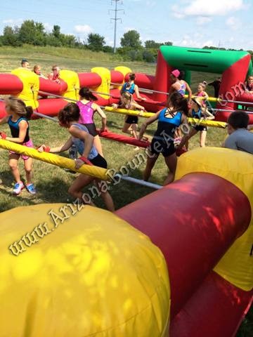 Human Foosball Game Rental Phoenix Arizona Rent Inflatable