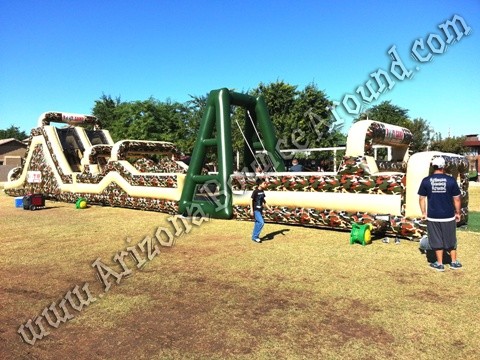 53ft Blue Dragon Obstacle Course - Hire in Co Westmeath