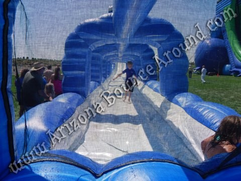 22' Electric Rush Pool Slide - Bounce House Rental, Laser Tag